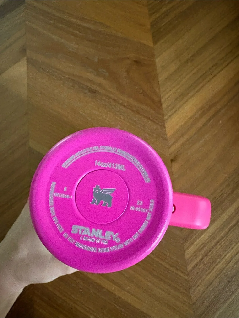 Stanley Hot Pink Travel Tumbler